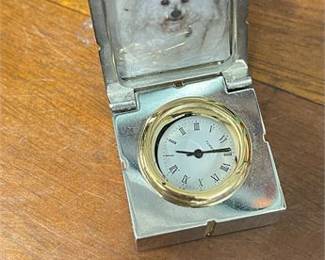 Lot 10027: Miniature Gift Box Desk Clock and Photo Frame (photo 3)