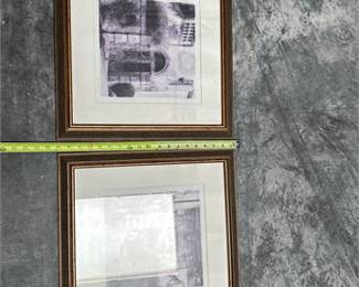 Lot 367: Alan Blaustein Italian B&W Photographs, Pair, Framed (photo 5)