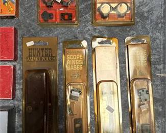 Lot 0901: Vintage Rifle Scope Mounts, Rings & Bases — Mixed Lot (photo 3)