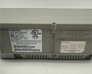 Lot 0464: Magnavox MVR650MG/17 Four-Head Hi-Fi VHS VCR (photo 3)