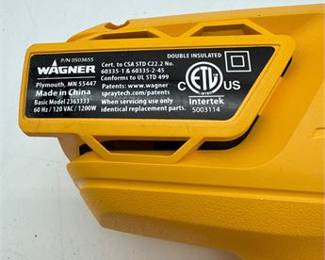 Lot 0586: Wagner 1200 W Corded Electric Heat Gun, Model 2363333 (photo 3)