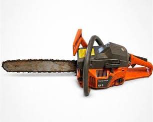 Lot 0538: Husqvarna Model 51 Gas Chainsaw with Carrying Case — current bid $37