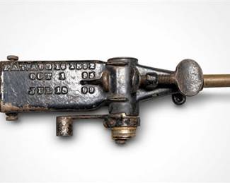 Lot 0903: Ideal No. 3 Cast-Iron Cartridge Reloading Tong Tool — current bid $6