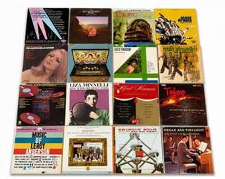Lot 10059: Group Lot: Vintage Exotica & Easy Listening LPs — current bid $5