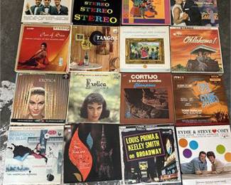 Lot 10061: Easy Listening, Exotica & Show Tunes Vinyl LP Record Lot (photo 8)