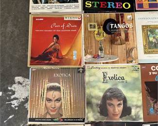 Lot 10061: Easy Listening, Exotica & Show Tunes Vinyl LP Record Lot (photo 9)