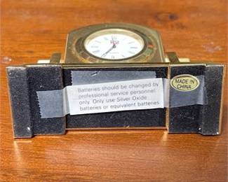 Lot 10026: Rite Aid Advertising Swivel Desk Clock, Japan Movement (photo 4)