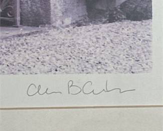 Lot 367: Alan Blaustein Italian B&W Photographs, Pair, Framed (photo 3)