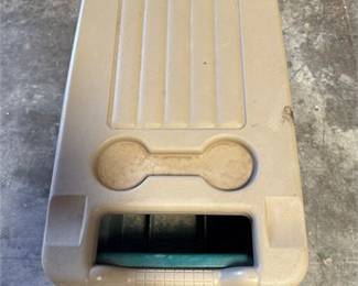 Lot 0548: Ames Lawn Buddy 2 Cu. Ft. Wheeled Garden Cart And Seat (photo 3)
