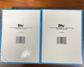 Lot 10002: 1991 Topps Stadium Club Hockey Wax Boxes, Inaugural Issue (photo 2)
