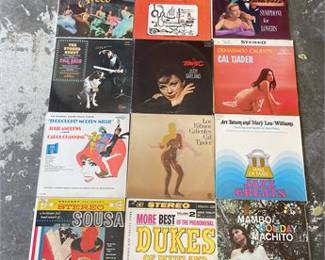 Lot 10056: Vintage Vinyl LP Record Lot — Jazz, Latin & Pop (photo 2)