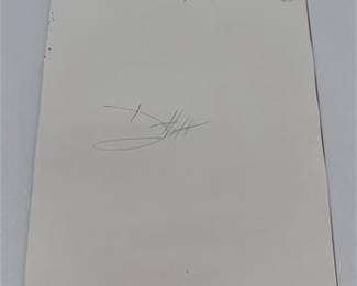 Lot 789: Watercolor Floral Still Life, Signed "...Hall," 12 × 9 in (photo 2)