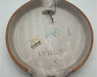 Lot 479: "The Cellar" Italian Majolica Grocer Figural Wall Plaque (photo 2)