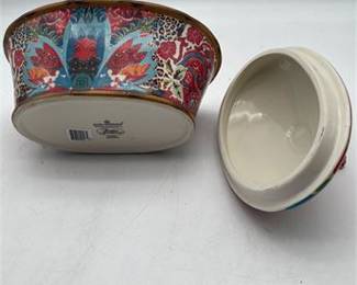 Lot 962: Tracy Porter Poetic Wanderlust Oval Covered Dish (photo 2)