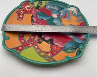 Lot 961: Tracy Porter Poetic Wanderlust Ceramic Serving Plate (photo 5)