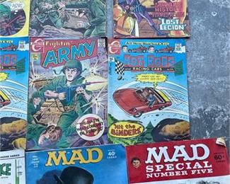 Lot 953: Group of 12 Vintage Comic Books — Charlton, Fawcett & MAD (photo 3)