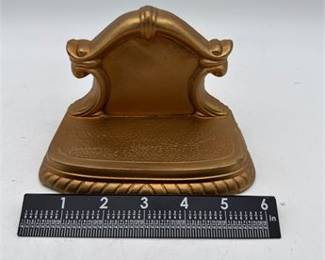 Lot 0305: Gilt Plaster Rococo Revival Wall Bracket Shelf (photo 4)