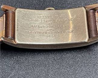 Lot 966: Art Deco 14K Gold Filled Wristwatch, Kelvinator 1938 (photo 3)