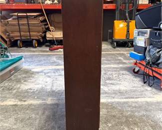 Lot 30: Gall Furniture Mfg. Co. Walnut Waterfall Bookcase (photo 4)