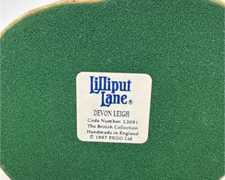 Lot 0529A: Lilliput Lane "Devon Leigh" Cottage Figurine, 1997 (photo 3)