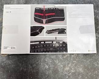 Lot 34: Microsoft Natural Ergonomic Keyboard 4000, Model 1048 (photo 2)