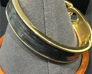 Lot 669: Four Costume Bangles and Evil Eye Bead Bracelet (photo 6)