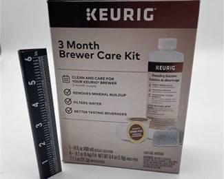 Lot 0242: Keurig 3-Month Brewer Care Kit, Open Box (photo 4)