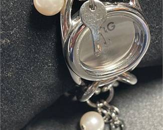 Lot 954: D&G Time Ladies' Steel & Chain-Link Wristwatch (photo 4)