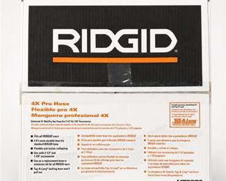 Lot 35: RIDGID VT2570 4X Pro 10 ft. Wet/Dry Vacuum Hose Kit — current bid $5