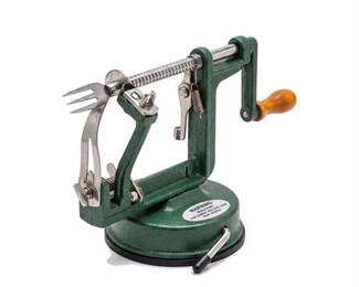 Lot 0466: Cast Iron Hand-Crank Apple Peeler, Corer & Slicer (photo 2)