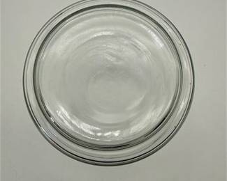 Lot 0379: Clear Glass Tiered Bubble Vase, Apparently Unmarked (photo 5)