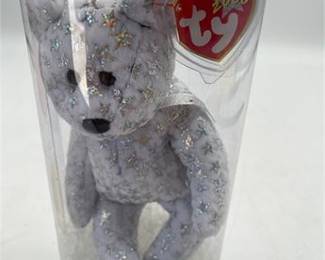 Lot 844: Ty Beanie Baby "The Beginning" Bear, 2000, in Case (photo 4)