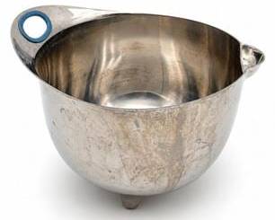 Lot 0472: Michael Graves Design Stainless Steel Mixing Bowl, 1999 — current bid $5