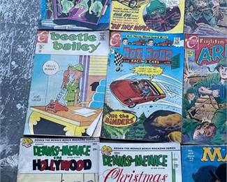 Lot 953: Group of 12 Vintage Comic Books — Charlton, Fawcett & MAD (photo 2)
