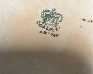 Lot 0441: Coalport Celadon Porcelain Quatrefoil Nut Cups, Set of 3 (photo 4)