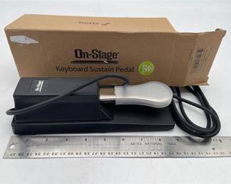 Lot 845A: On-Stage KSP100 Piano-Style Keyboard Sustain Pedal (photo 5)