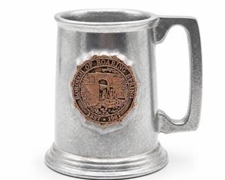 Lot 756: Wilton Armetale Borough of Roaring Spring Centennial Tankard — current bid $5