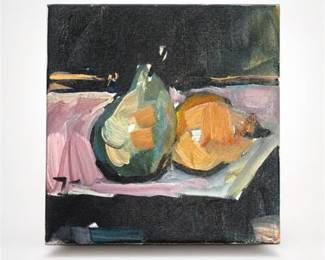 Lot 926: Jose Trujillo Oil on Canvas Impressionist Still Life, 2019 — current bid $5