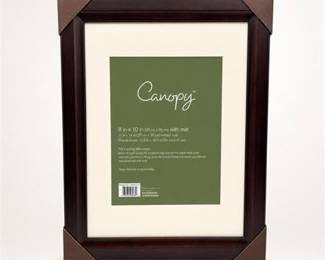 Lot 786: Canopy Mahogany-Finish Solid Wood Picture Frame, 8×10 — current bid $5