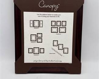 Lot 786: Canopy Mahogany-Finish Solid Wood Picture Frame, 8×10 (photo 2)