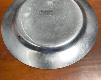 Lot 799: Williams-Sonoma Silver-Leaf Charger Plate, 13 in. (photo 2)