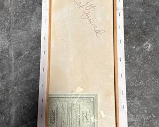 Lot 950: Jose Trujillo Oil Painting "My Best Friend," 10 × 20 in (photo 2)
