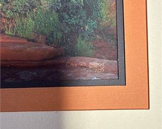 Lot 29: Charles Wood Color Photograph, Southwest Canyon, 2013 (photo 2)