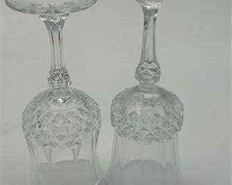 Lot 491: Cristal d'Arques Longchamp Lead Crystal Goblets, Set of 13 (photo 3)