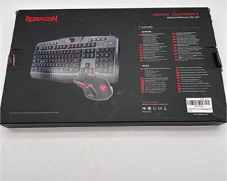 Lot 0210: Redragon S101-3 Wired Gaming Keyboard and Mouse Set (photo 9)