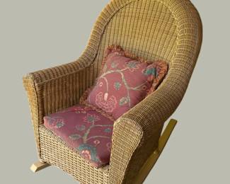 Resin Wicker Rocker