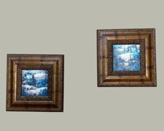 Two small paintings