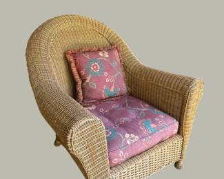 Resin Wicker Lounge Chair Porch Chair