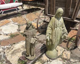St Francis, Virgin Mary 