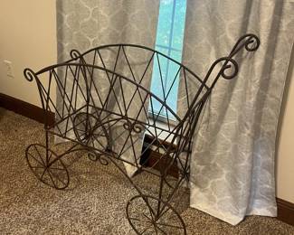 Wrought iron buggie 